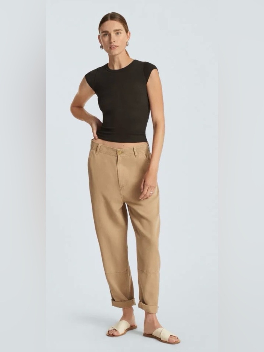 Everlane soft and comfortable Pants in Tan size 2